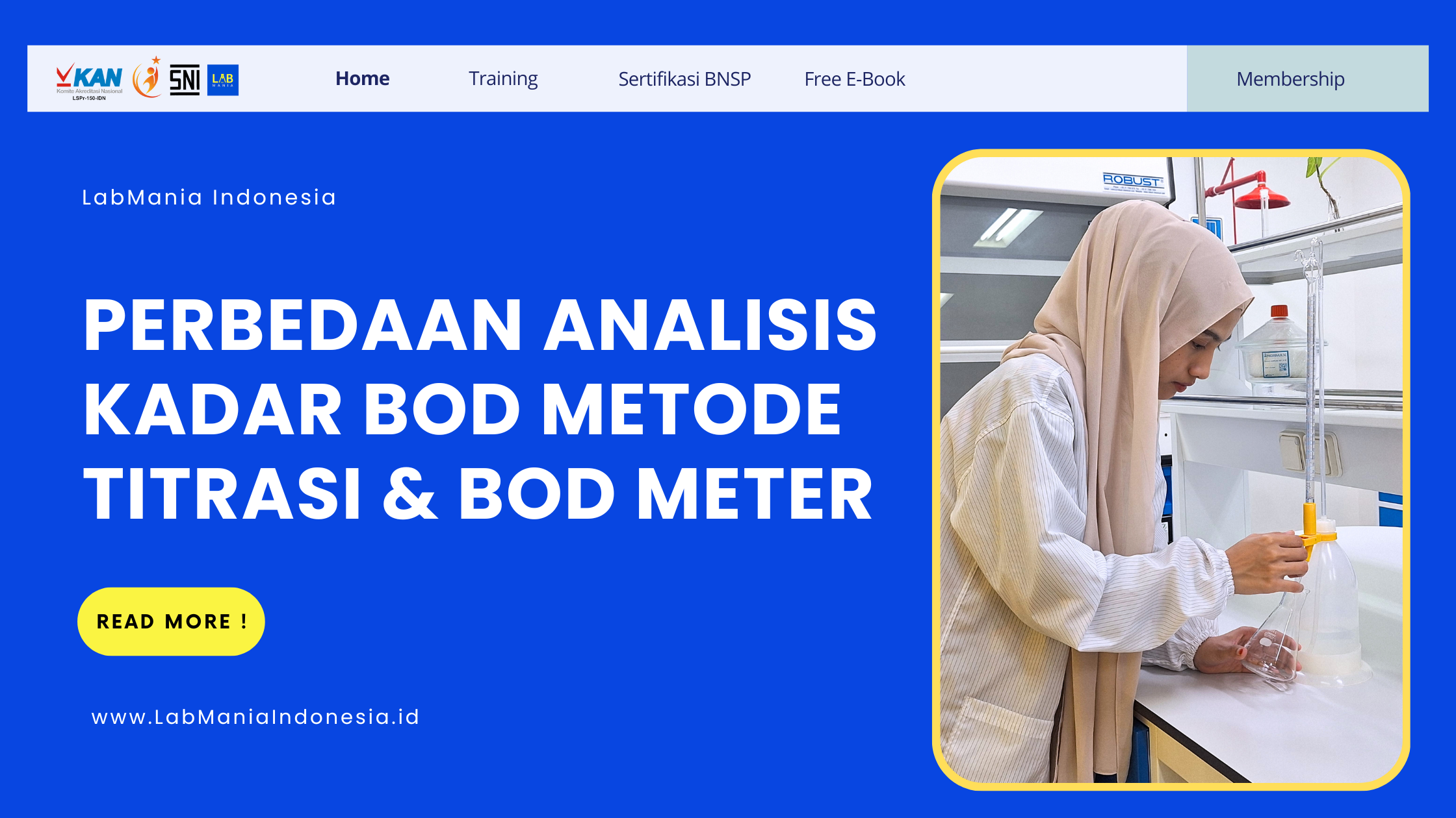 Perbedaan Analisis Kadar Biochemical Oxygen Demand (BOD) dengan Metode ...