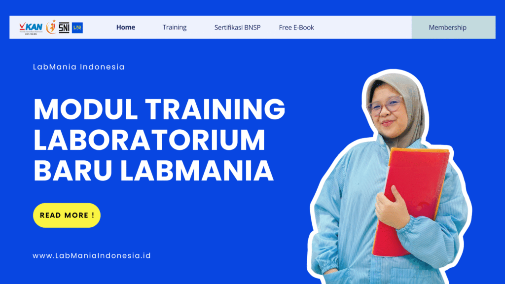 Modul Training Laboratorium di Labmania Indonesia