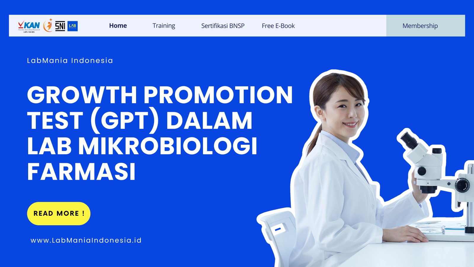 Growth Promotion Test (GPT)