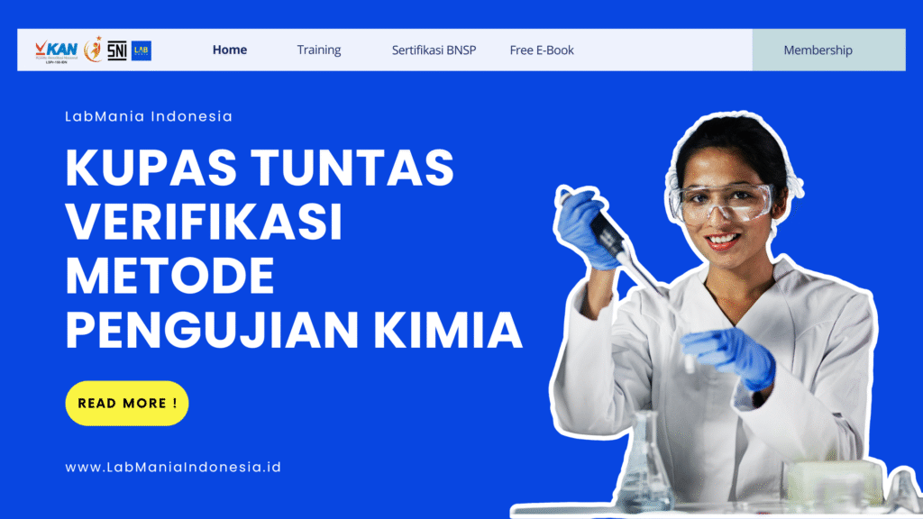 Verifikasi Metode Pengujian Kimia