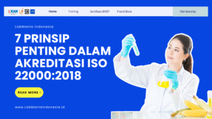 Flyer 7 Prinsip Penting dalam Akreditasi ISO 22000:2018
