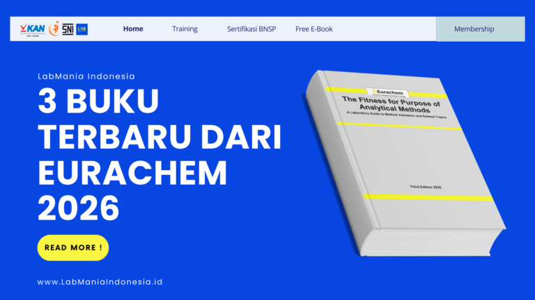 3 Buku Terbaru dari Eurachem 2026
