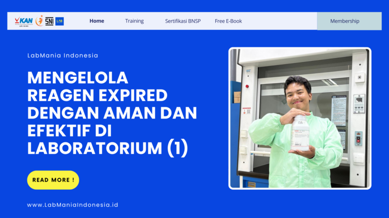 Mengelola Reagen Expired dengan Aman dan Efektif di Laboratorium