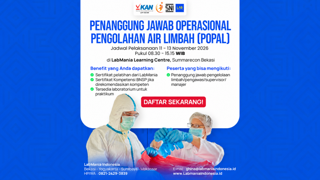 Penanggungjawab Operasional Air Limbah (POPAL)