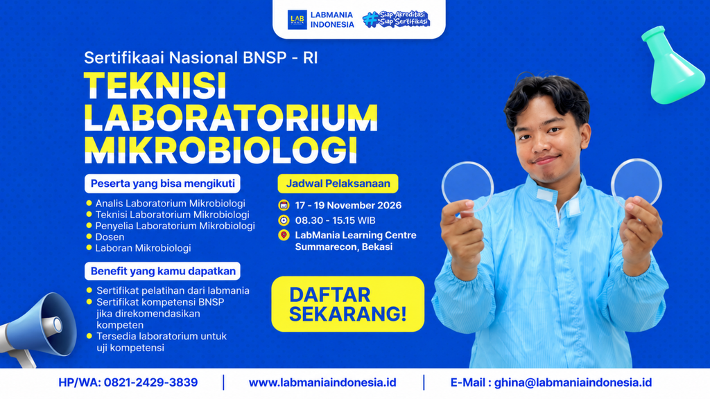 Teknisi Laboratorium Mikrobiologi