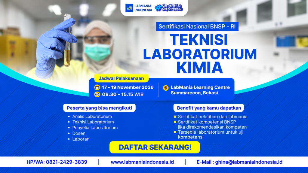 Teknisi Laboratorium Kimia