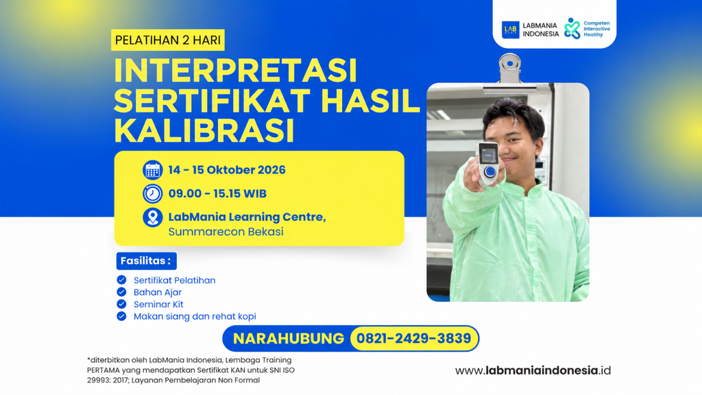 Interpretasi Sertifikat Hasil Kalibrasi