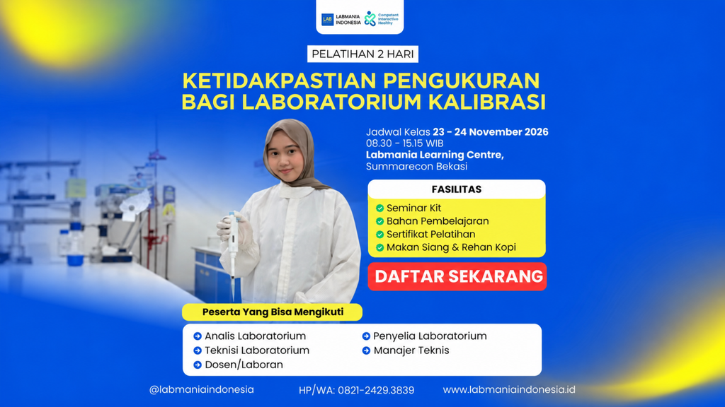 Ketidakpastian Pengukuran Bagi Laboratorium Kalibrasi