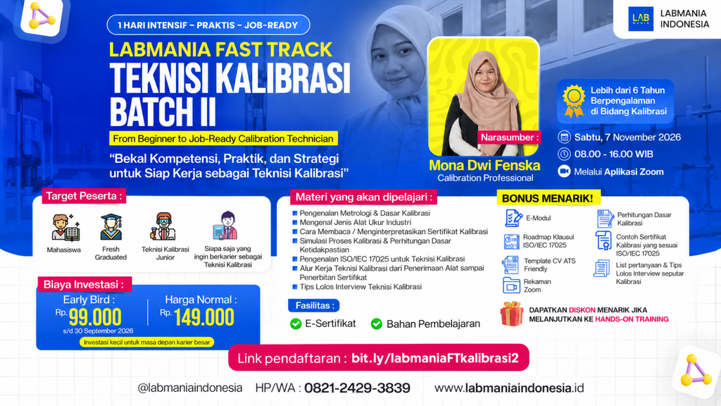 Teknisi Kalibrasi Batch 2