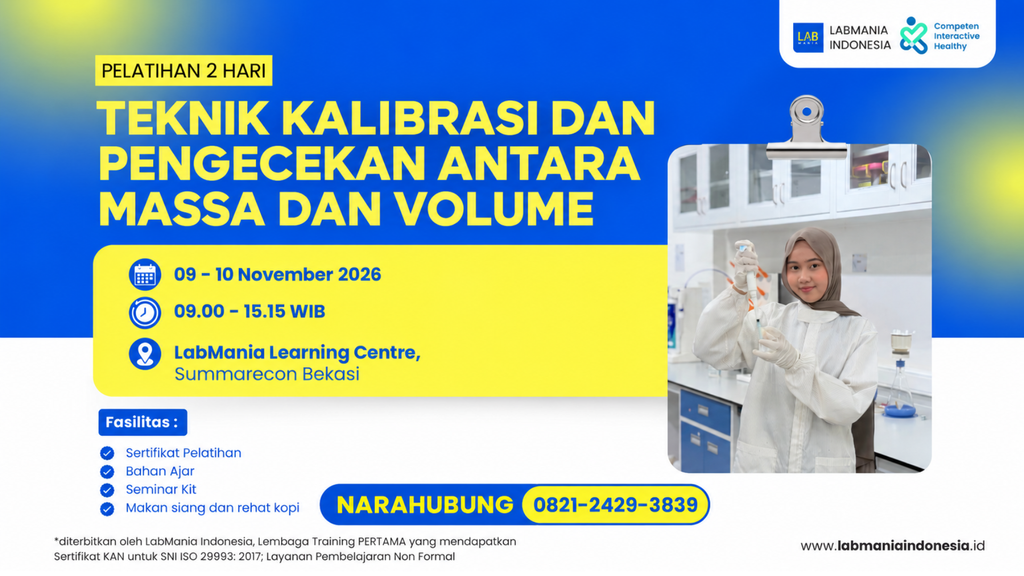 Teknik Kalibrasi dan Pengecekan Antara Massa dan Volume