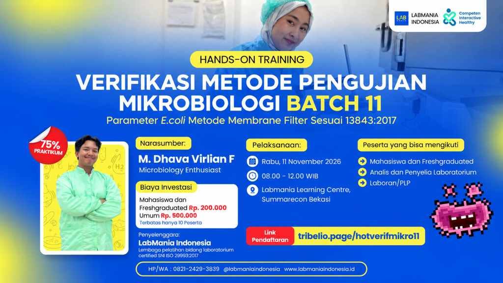 Verifikasi Metode Pengujian Mikrobiologi